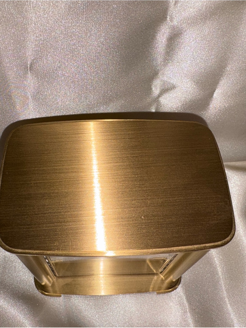 Tiffany & Co. Gold-Tone Brass Desk Clock✨ - Picture 7 of 16